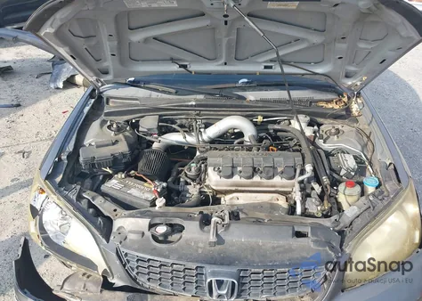 2005 Honda Civic Ex из США, поврежденный, VIN 2HGES26875H549949